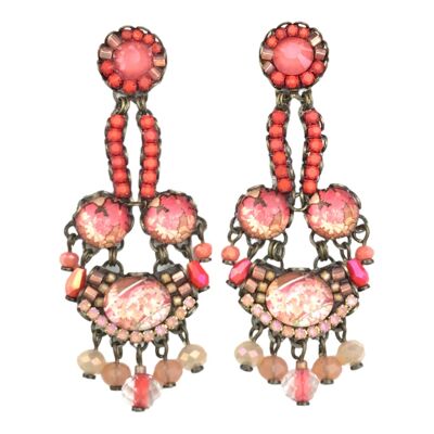 ORANGE PASSION EARRINGS