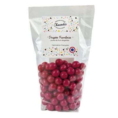 CHOCODIC - Candy candy dragees Raspberry bag 180g