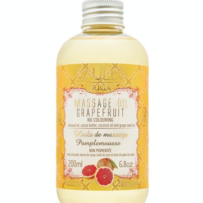 Saules Fabrika Huile de massage Pamplemousse 200 ml