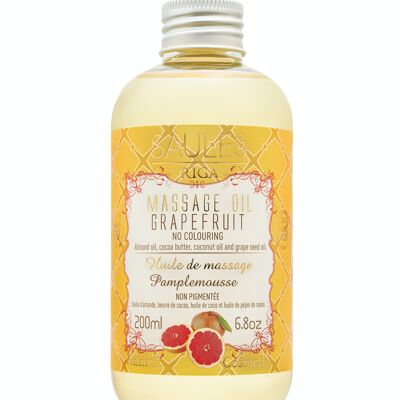 Saules Fabrika Grapefruit massage oil 200 ml