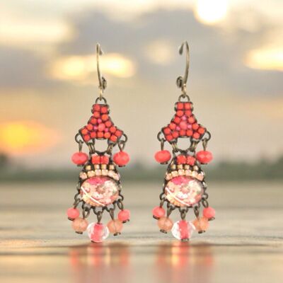 PENDIENTES ORANGE PASSION