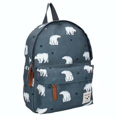 Wondering Wild Kinderrucksack - Blauer Bär