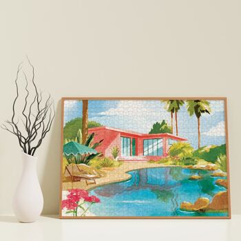 Puzzle 1000 pièces : The Palm Springs oasis 4