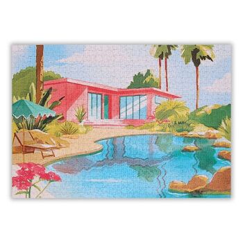 Puzzle 1000 pièces : The Palm Springs oasis 2