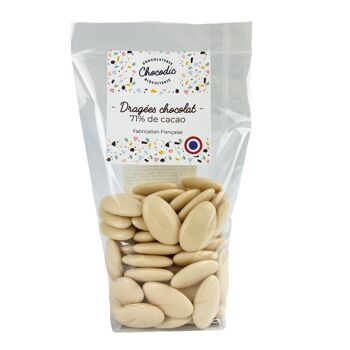 CHOCODIC - Confiserie bonbon dragées chocolat 71% de cacao sachet 180g 2