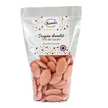 CHOCODIC - Confiserie bonbon dragées chocolat 71% de cacao sachet 180g 3