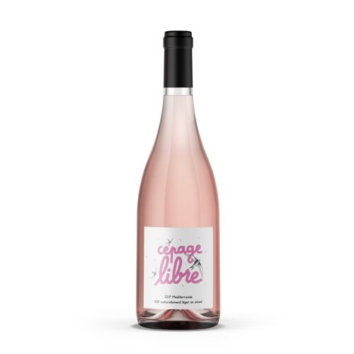 Cépage Libre Rosé Low alcool, CRD