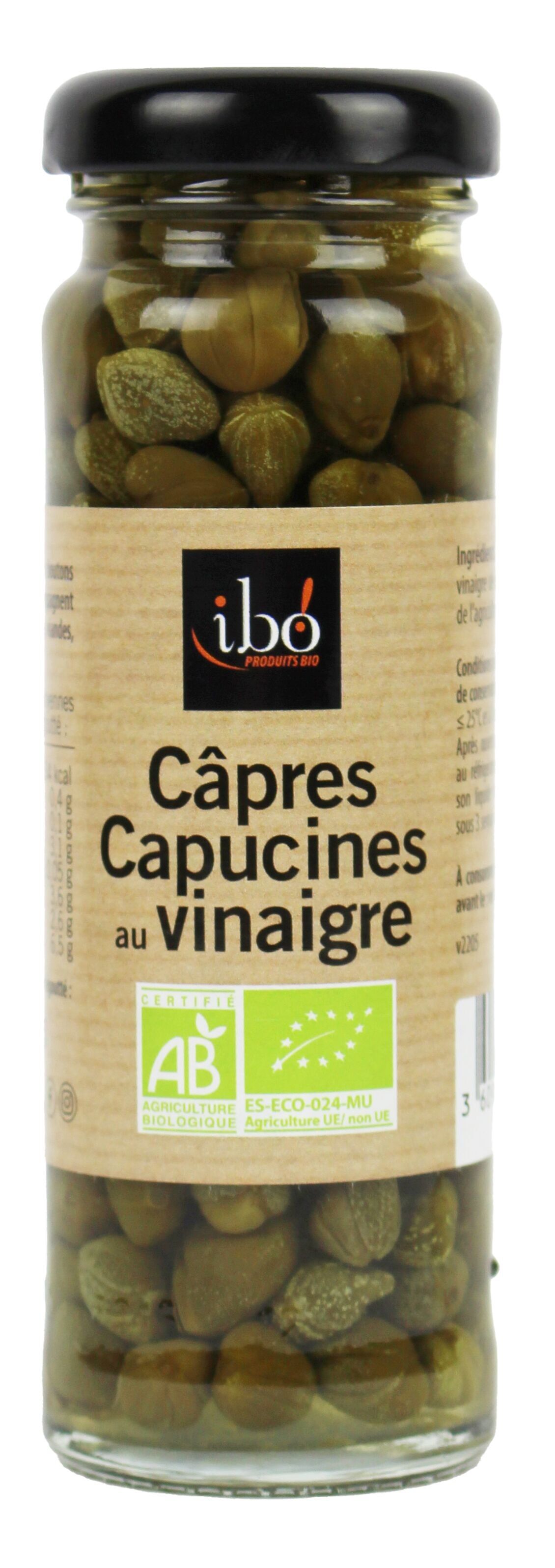 Capperi al nasturzio sott'aceto (peso netto sgocciolato 65 g)
