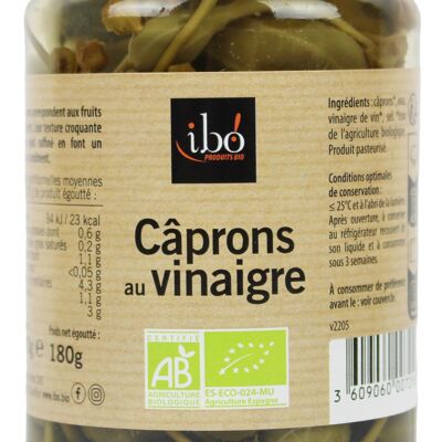 Caprons    (poids net égoutté 180 g)