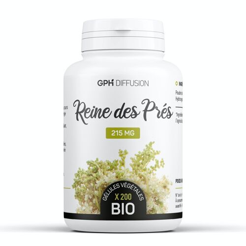 Reine des prés Biologique - 215 mg - 200 gélules végétales