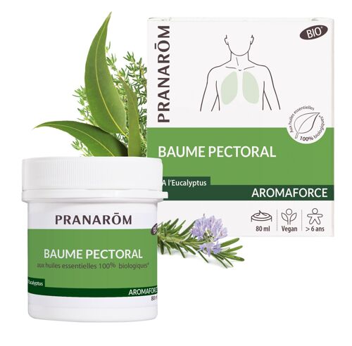 AROMAFORCE BAUME PECTORAL BIO (ECO) 80 ML