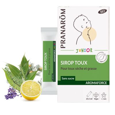 AROMAFORCE JUNIOR SIROP TOUX 20X5 ML DM