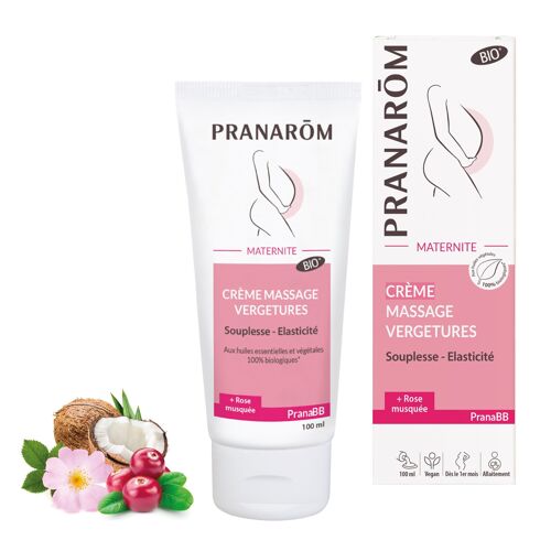 PRANABB MATERNITE CREME MASSAGRAND VERGRANDTURES BIO (ECO) 100 ML