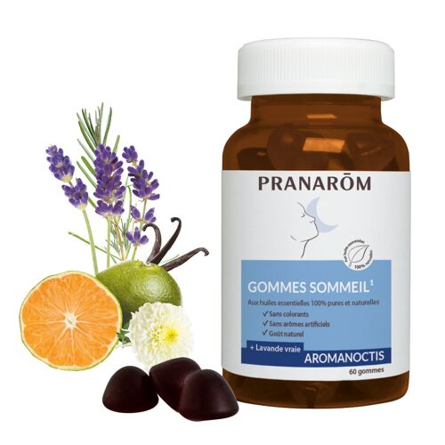 AROMANOCTIS GOMMES SOMMEIL 60 GOMMES