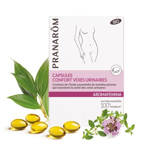 AROMAFEMINA CAPSULES CONFORT VOIES URINAIRES BIO 30 CAPS