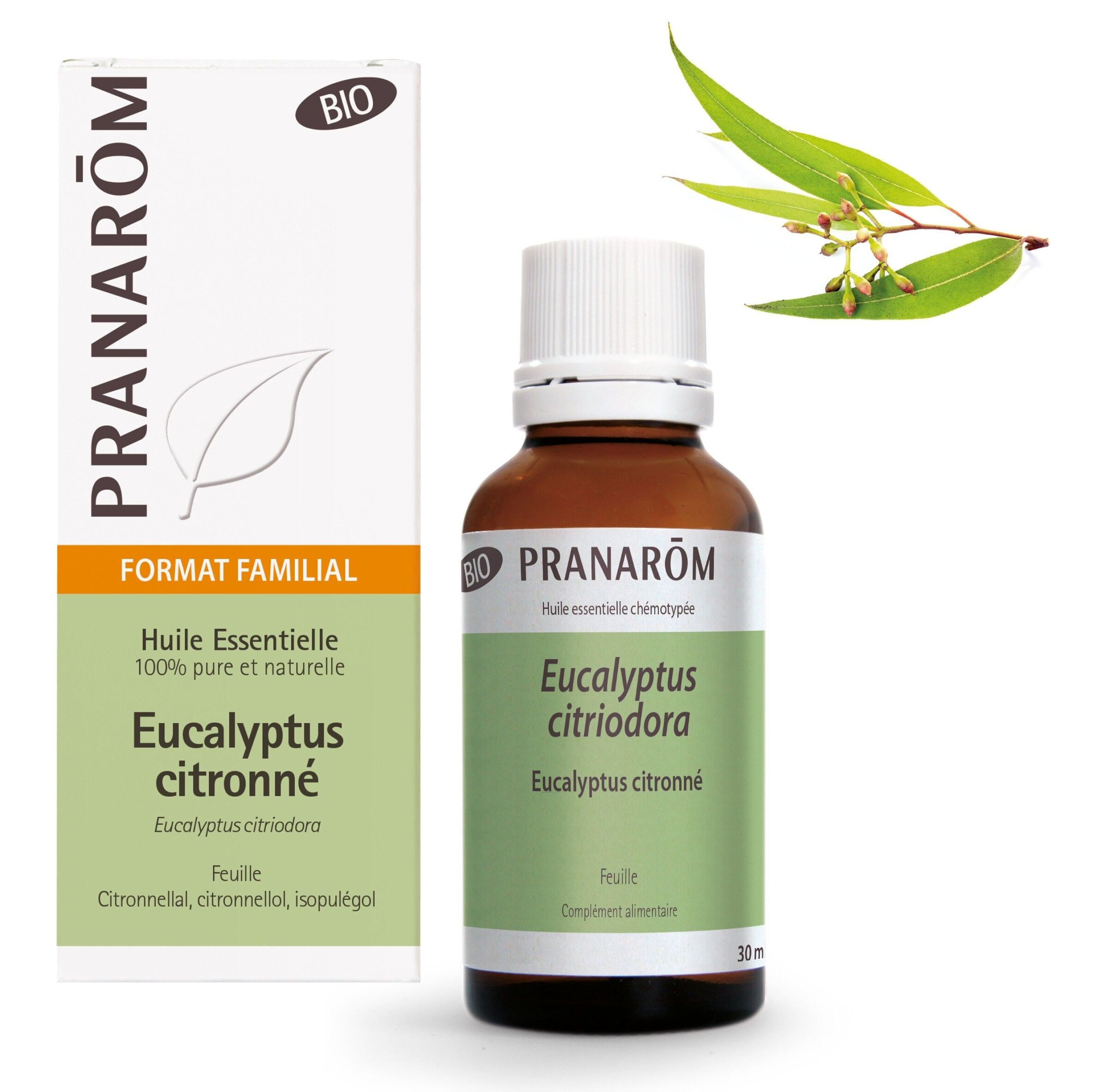 Pranarom Aromaforce Spray Nasal Huile Essentielle Bio 15ml