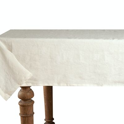 Nappe, 100% Lin, Stonewashed, Ivoire