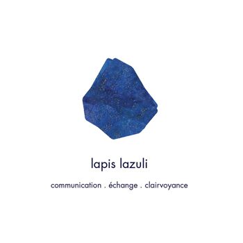 Bague en pierre naturelle de lapis lazuli bleu - Ariane (Best Seller) 3