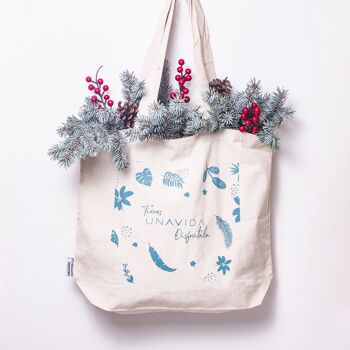 Tote Bag Solidaire en Coton Bio 1