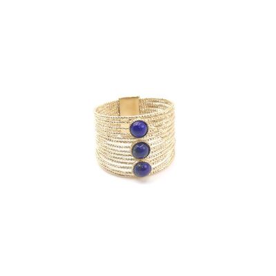 Ariane Trio ring - Lapis Lazuli