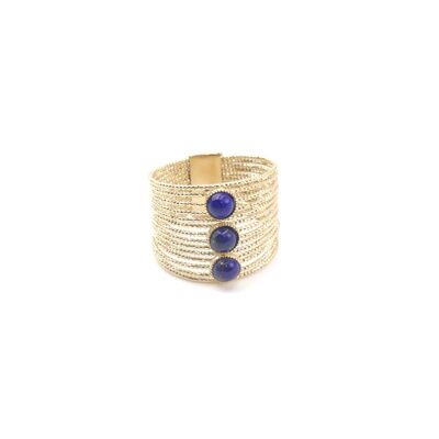 Ariane Trio ring - Lapis Lazuli