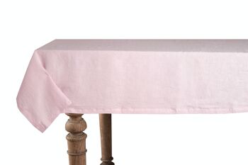 Nappe, 100% Lin, Stonewashed, Rose Clair 1