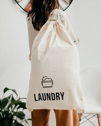 Sac à linge XL pour faire la lessive 1