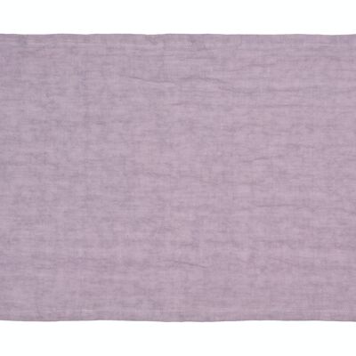 Placemats 100% Linen, Stonewashed, Violet