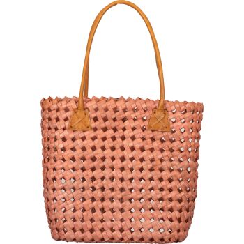 Panier Bahia X3 (S+M+L) Corail 2