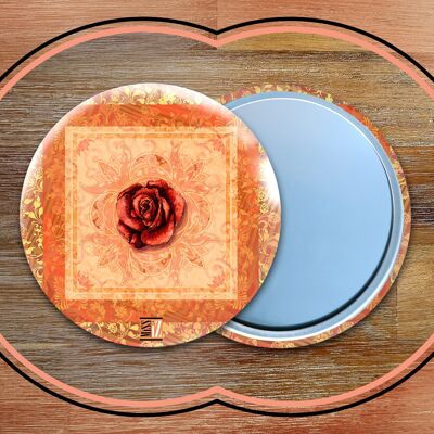 Taschenspiegel – Süß, mal sehen, ob die Rose