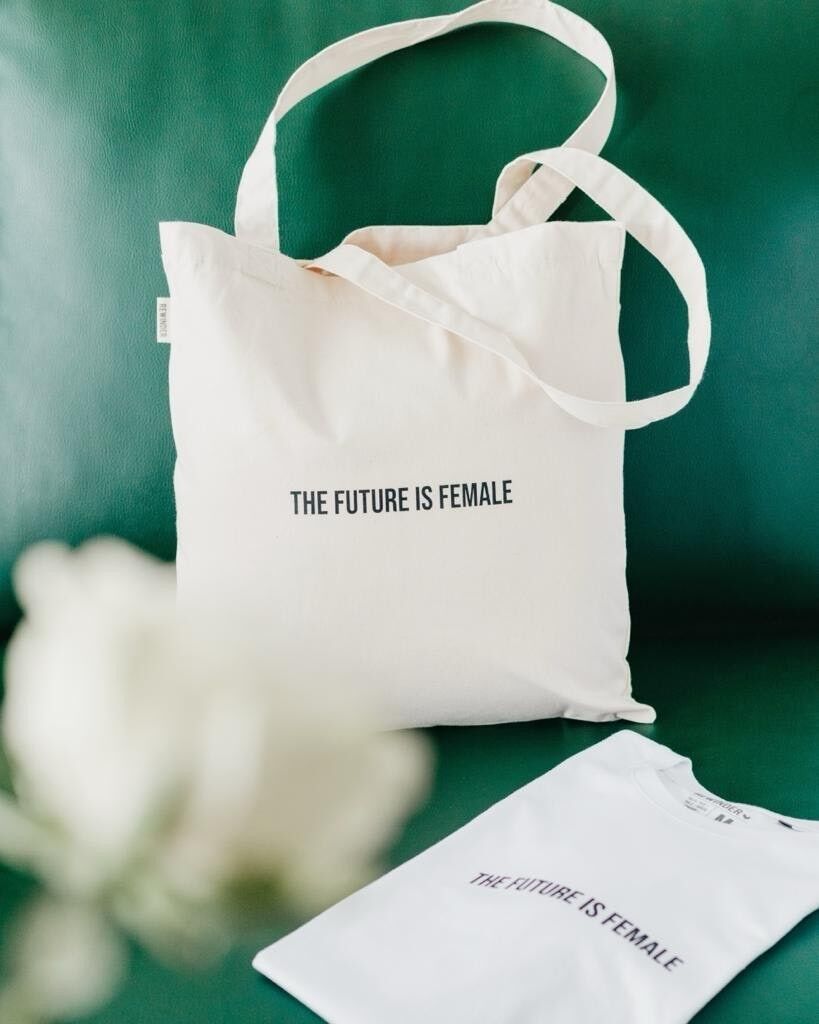 Buy wholesale The Future Is Female Totebag