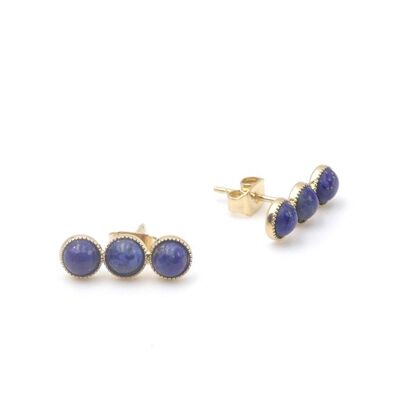 Ariane Trio earrings - Lapis Lazuli