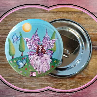 Bottle opener magnets - I am the butterfly fairy