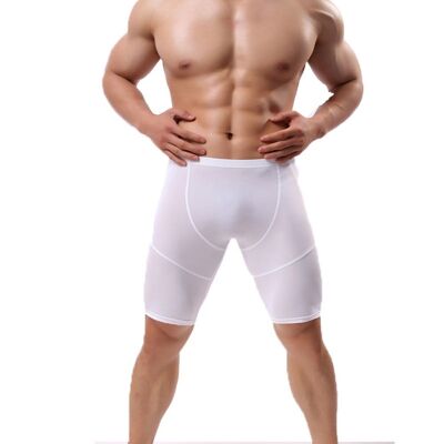 Men's Fitness Tights Stretch And Breathable