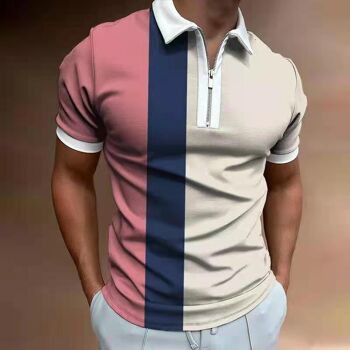 T-shirt à manches courtes imprimé POLO pour hommes 4