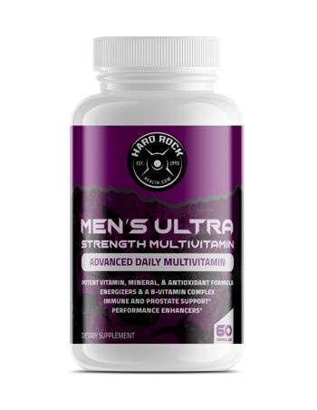 Men's Ultra Vitamin : Multivitamines Quotidiennes (60 Capsules)