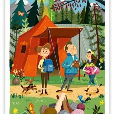 Camping familiar (SKU: 0662)