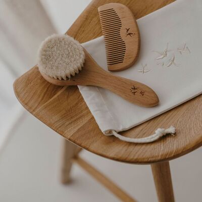 Set de brosse & peigne - Hirondelles