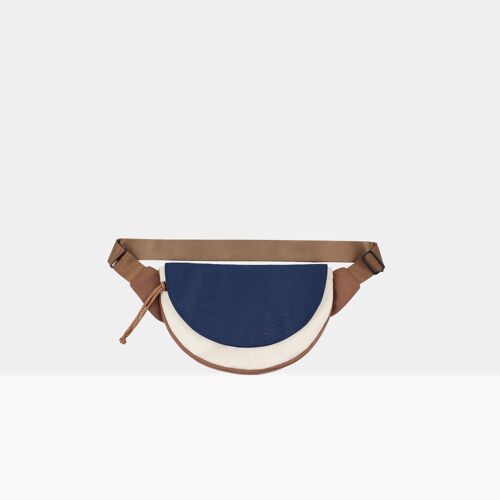 Fanny pack with flap Mini Anna navy