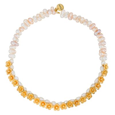 Perle Fleur Collier