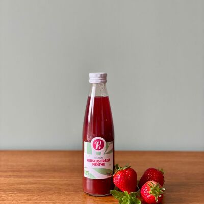 Infuso biologico ibisco fragola e menta - 24cl - E477