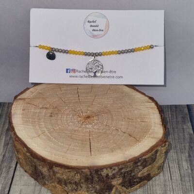 Bracelet with tree of life bead