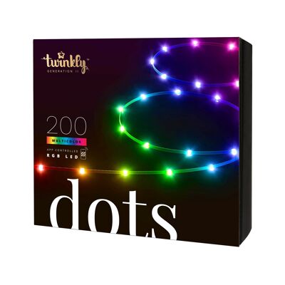 Dots (Multicolor Edition) - 200 LEDs - Klar - Europa (Typ F)