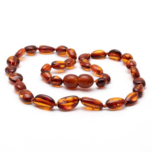 Baby teething amber necklace 22