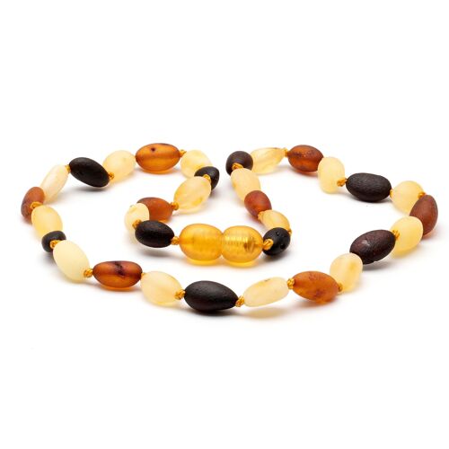 Baby teething amber necklace 72
