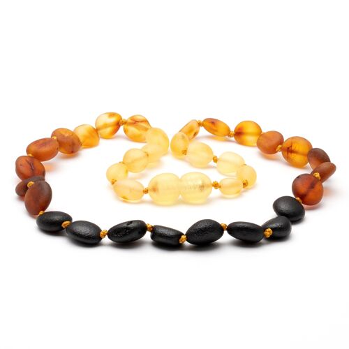 Baby teething amber necklace 71