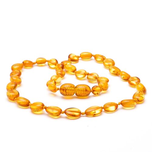 Baby teething amber necklace 102