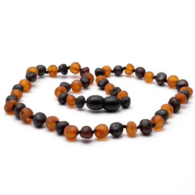 Baroque amber teething necklace 59
