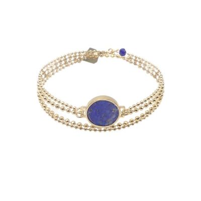 JanMa double bracelet - Lapis Lazuli