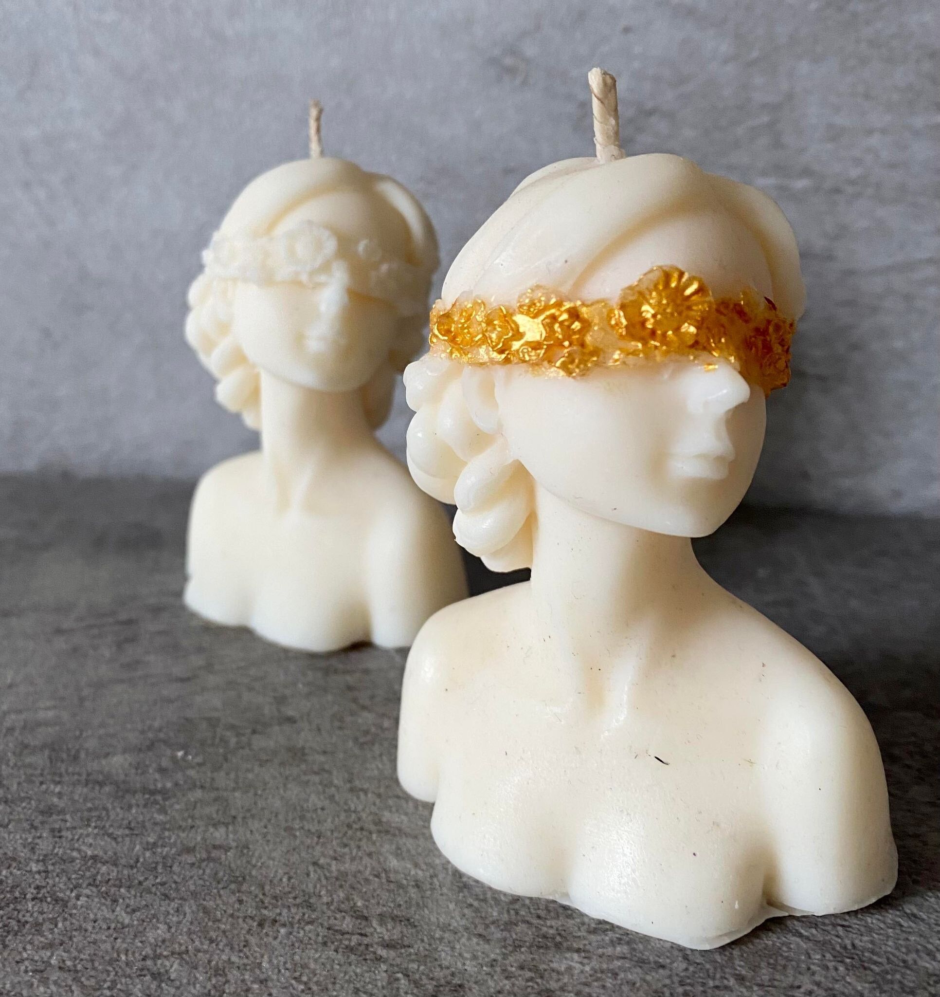 Dekorative Kerze NATURALY – mit der Aufschrift ECO DEFIS